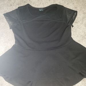 Black dress shirt